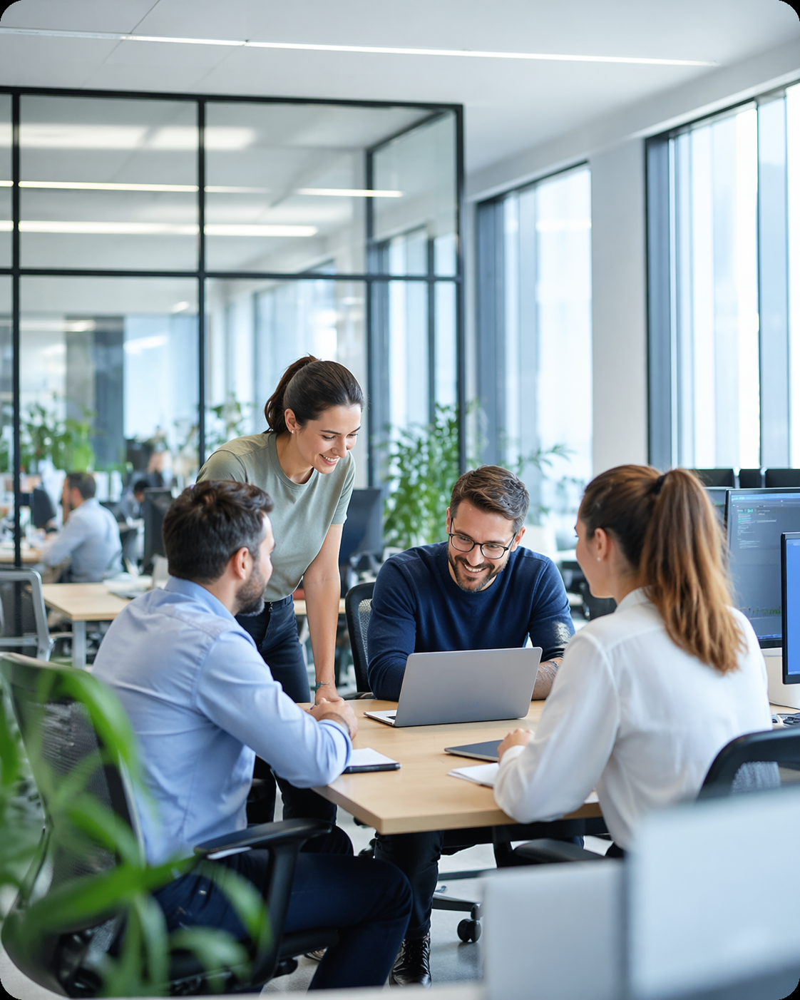 Modern çalışma alanı